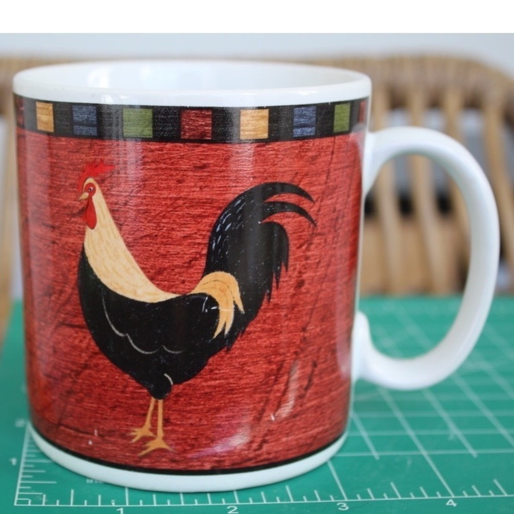 Warren Kimble Country‎ Quartet Rooster Coffee Mug Brandon House Sakura